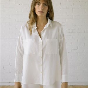 NWT Tradlands Box Top in Salt Size Small